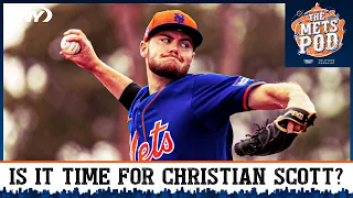 When will the Mets call up top pitching prospect Christian Scott? | The Mets Pod | SNY