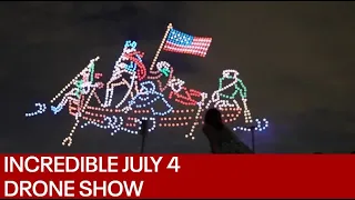 Record-setting drone show in North Richland Hills celebrates Fourth of July