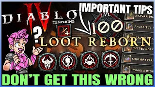 Diablo 4 - Don't Miss THIS - 24 IMPORTANT Season 4 Changes & Tips - Best OP S4 Start Guide & More!