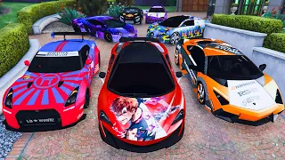 GTA 5 ✪ Stealing Luxury Modified Cars with Michael ✪ (Real Life Cars #40)