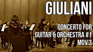 Concerto for Guitar & Orchestra No.1 mov. III | Mauro Giuliani | Artyom Dervoed