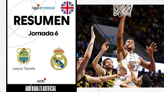 Lenovo Tenerife - Real Madrid (76-82) GAME HIGHLIGHTS | Liga Endesa 2023-24