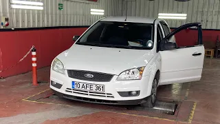 Ford focus 1.6 tdci dizel motor yağ bakımı ve filtre değişimi