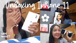 ADAM🌷: Iphone 11  White Unboxing & Camera test (Philippines)