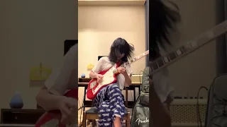 LOVE ROCKETS - The Birthday【#Yumiki Erino #Guitarcover】#shorts