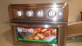 Cuisinart Air fryer Toaster Oven product test spec Part 1