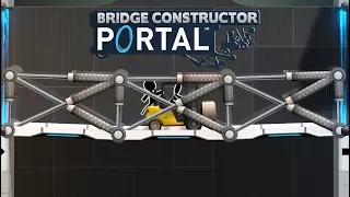 САМЫЙ ЛЁГКИЙ МОСТ В ИГРЕ?! ПОЧЕМУ?! BRIDGE CONSTRUCTOR PORTAL #18