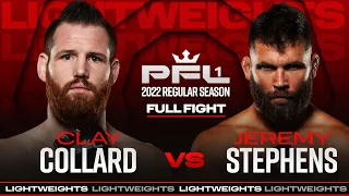 Clay Collard vs Jeremy Stephens | PFL 1, 2022