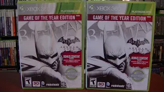 Xbox 360 Games to Get Before Store Closes (BATMAN Arkham City GOTY Edition) RARE VARIANT Game Disc