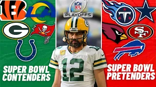 PLAYOFFS PRETENDERS Vs CONTENDERS: Who Has the Best Chance to Win the Super Bowl?
