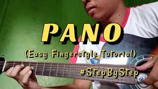 Zack Tabudlo - Pano (Easy Fingerstyle Tutorial) #stepbystep