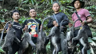 Hunting In Deep Jungle with K’nyaw Professional Hunters Jor Jor Htee Blut and Cell Wah ( Part - 1)