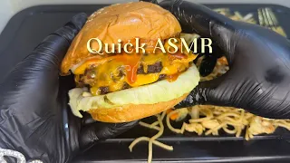 ASMR | FRIED CHAOMAIN  , DOUBLE CHEESE BEEP BURGER     飲食秀 | MUKBANG