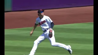 7/26/2021 | Bradley Zimmer Sensational Leaping Catch - Tom Hamilton