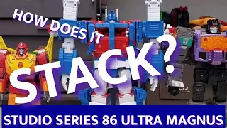 Transformers Studio Series 86 Movie Ultra Magnus - Proportions, Scale, Mass, Accuracy and more! NEW!