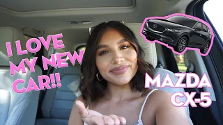 I Got A New Car! 🤍 Mazda Cx-5 Grand Touring Review, Tips on Car Buying In 2021 & More! || Dani Rios