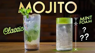 Inverted Mojito - With Mint Foam!