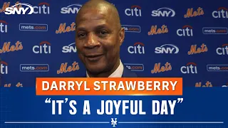 Darryl Strawberry talks to Steve Gelbs in anticipation of his Mets jersey retirement ceremony | SNY