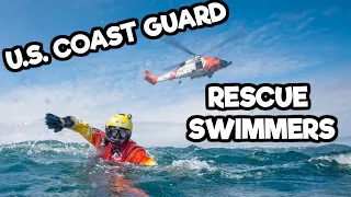 US COAST GUARD RESCUE SWIMMERS