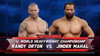 Battleground 2017 - Randy Orton Vs Jinder Mahal For The WWE Title - WWE 2K17