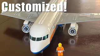 Lego Passenger Plane (CUSTOMIZED)