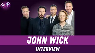 John Wick Cast Interview with Keanu Reeves, Alfie Allen, Chad Stahelski, David Leitch & Basil Iwanyk