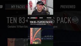 I opened my Winter Wildcards Player Pack & 83+ x10 Upgrade got THIS...