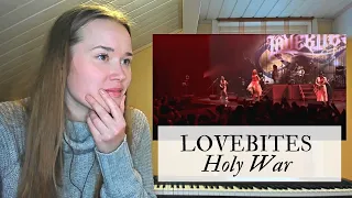 Finnish Vocal Coach Reacts: Lovebites "Holy War" (SUBS) // Äänikoutsi reagoi