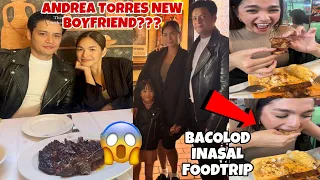 ANDREA TORRES  MASAYA SA KANIYANG BAGONG BOYFRIEND?. plus BIRTHDAY SURPRISE NG MGA FANS AT FOOD TRIP