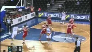 Greece Russia 69-73 Highlights World Championship 2010 Men Basketball Turkey FIBA (2-9-10)