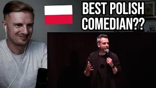 Reaction To Abelard Giza - MYŚLIWI (Polish Comedy)