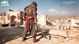 Assassin's Creed Mirage - Aggressive Stealth Kills (Jailbreak Mission) 4K UHD 60fps