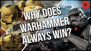 Warhammer 40,000 VS Star Wars, Star Trek, Halo etc & Why Warhammer Always Wins