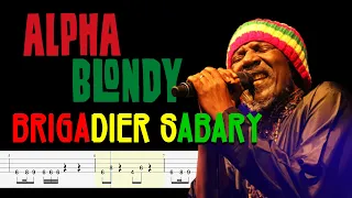 Alpha Blondy - Brigadier Sabari (Bass Tabs) By @ChamisBass #chamisbass #basstabs #alphablondy