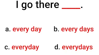 English Grammar Quiz: All & Every Test |English MasterClass|