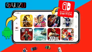 How to play Nintendo Switch Games on Android | Yuzu Emulator Android