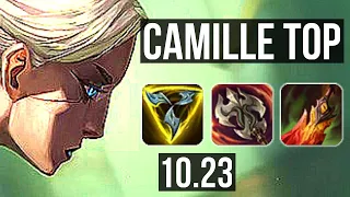 CAMILLE vs TRYNDAMERE (TOP) | 9 solo kills, Legendary, 1.7M mastery | EUW Diamond | v10.23