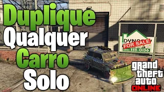 SAIUU! SUPER Glitch de dinheiro solo no gta 5 online em Duplique 1 carro a cada 4 FUNCIONANDO AGORA!