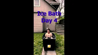 Taking the coldest ice baths (Day 4)