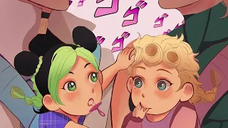 NEW Jojo Comic Dubs (Wholesome Baby Jolyne Baby Giorno Animations and JoJo's Bizarre Adventure)