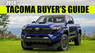 2024 Toyota Tacoma Buyer's Guide - Trim Levels + Engines