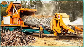 30 Incredible Fastest Biggest Firewood Processing Machines