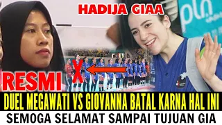 RESMI❗Duel Giovanna vs Megawati BATAL❗ Begini Penjelasan Manajer JPE‼️