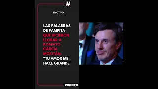PAMPITA hizo llorar a ROBERTO GARCÍA MORITÁN en los MARTÍN FIERRO DE LA MODA 2023