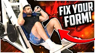 How To PROPERLY Hack Squat With Proper Form