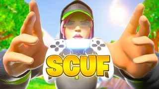 Ich spiele ein *SCUF CONTROLLER* zum ERSTEN MAL in FORTNITE! (Handcam) - Claw Spieler versucht Scuf