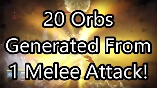Destiny - 20 Orbs Generated from 1 Melee Attack!
