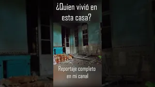 En este palacio abandonado vivió alguien extraño #SHORTS #lugaresabandonados