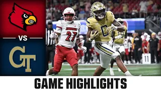 Louisville vs. Georgia Tech Game Highlights | 2023 ACC Football