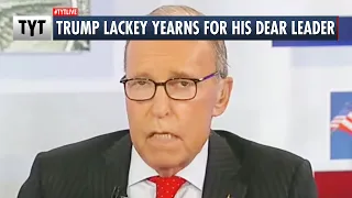 Trump Lackey Larry Kudlow Crying Over Proposed Tax Increases